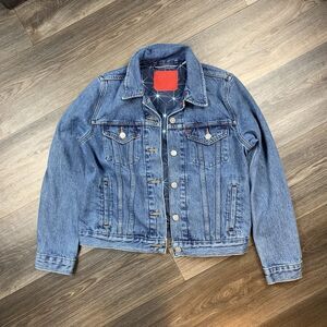 Levi's Red Label Women's Denim Trucker Jacket in Blue Sz M